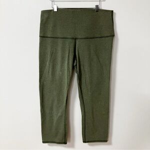 🔻 Lululemon | Green Crop Leggings 6